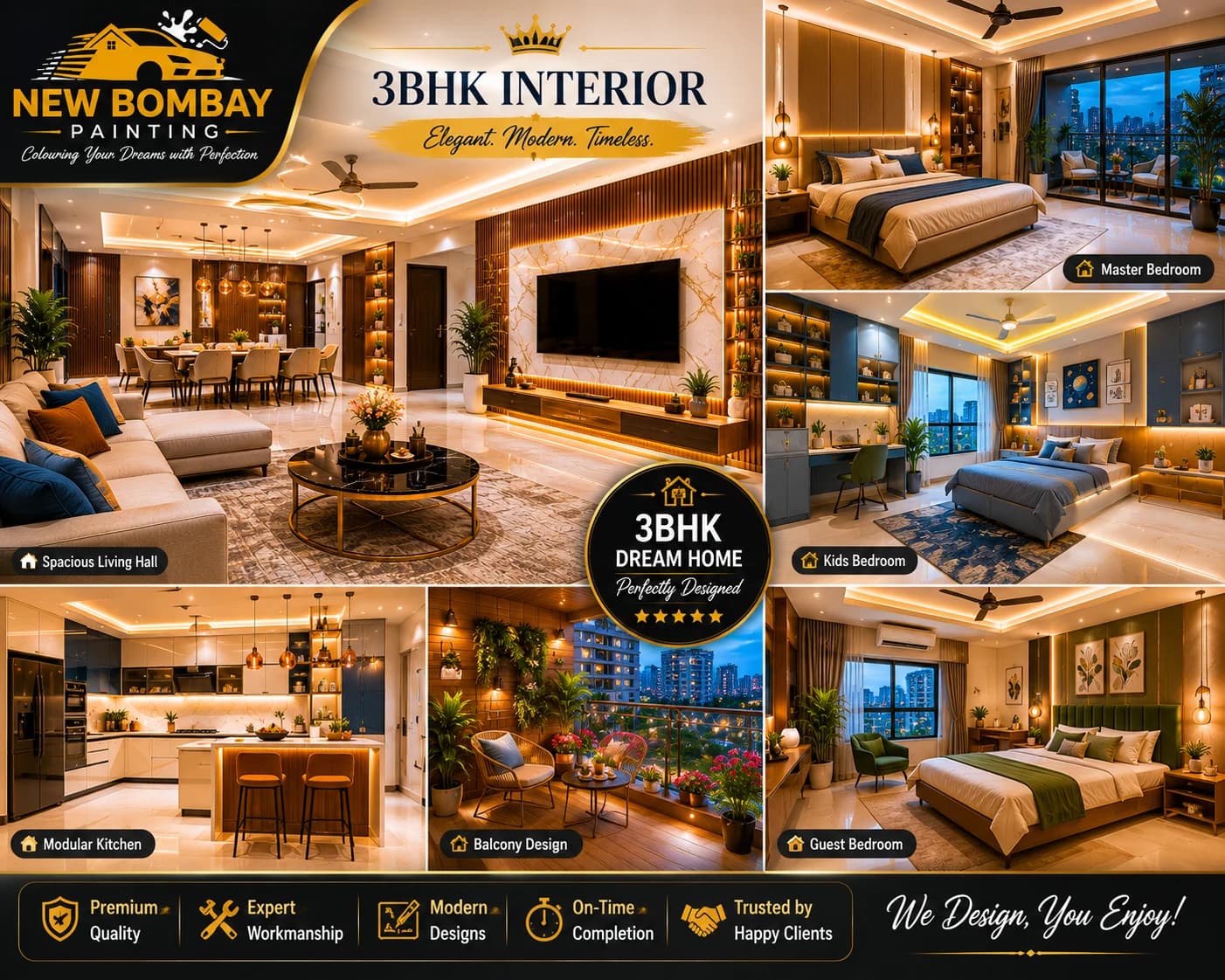 3BHK-interior-Painting