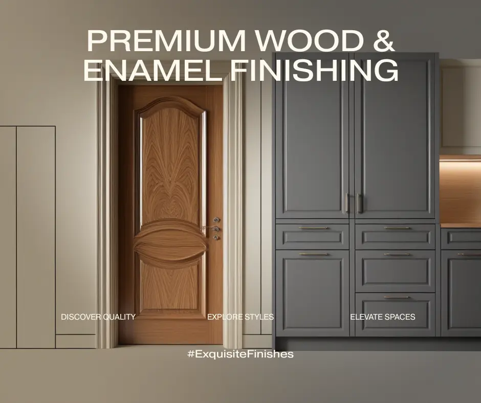 PU wood polish for doors and wardrobes