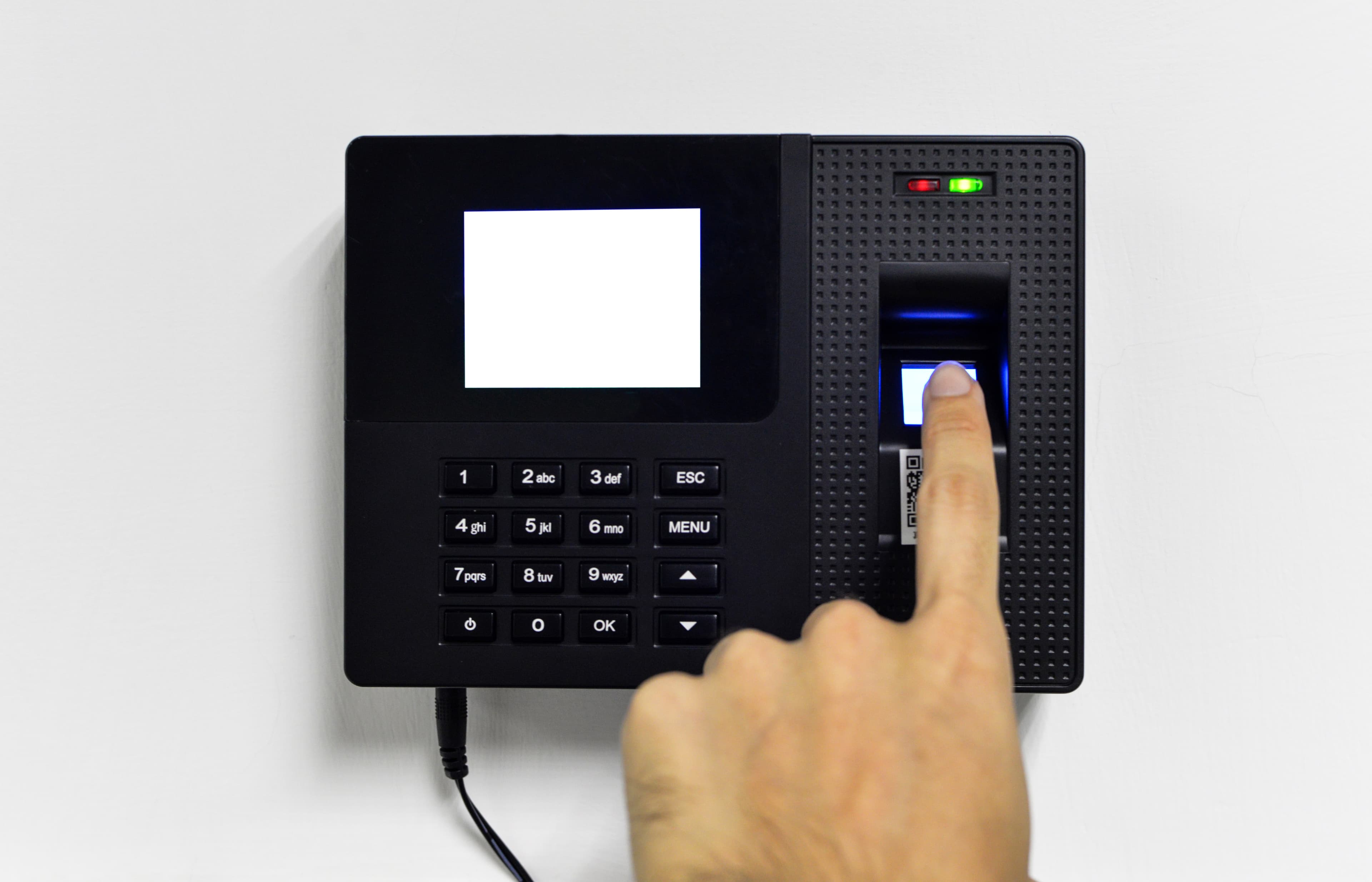 home biometric CCTV Setup